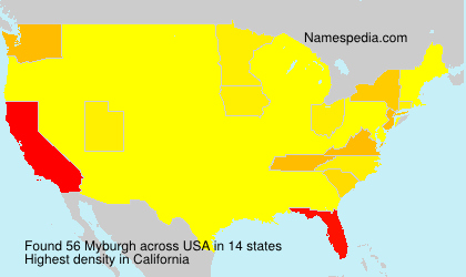 Surname Myburgh in USA Surname Myburgh in USA