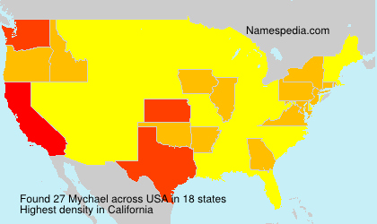 Surname Mychael in USA Surname Mychael in USA