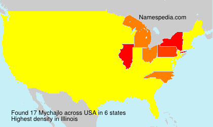 Surname Mychajlo in USA Surname Mychajlo in USA