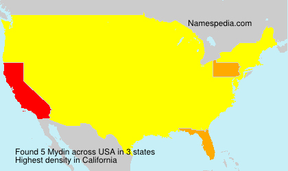 Surname Mydin in USA Surname Mydin in USA