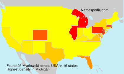 Surname Mydlowski in USA Surname Mydlowski in USA