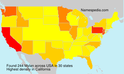 Surname Mylan in USA Surname Mylan in USA