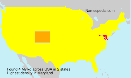 Surname Mylko in USA Surname Mylko in USA
