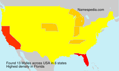 Surname Mylles in USA Surname Mylles in USA