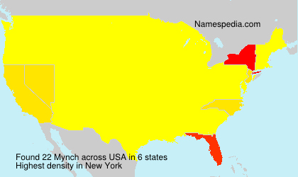 Surname Mynch in USA Surname Mynch in USA