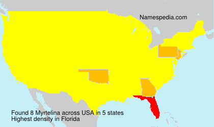 Surname Myrtelina in USA Surname Myrtelina in USA