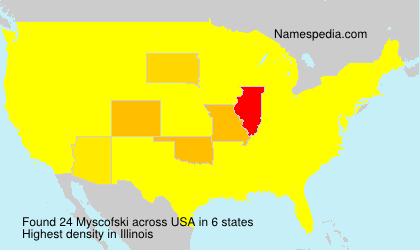 Surname Myscofski in USA Surname Myscofski in USA