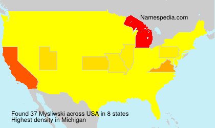Surname Mysliwski in USA Surname Mysliwski in USA
