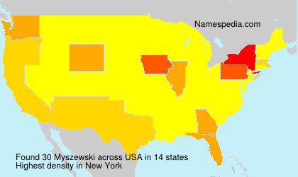 Surname Myszewski in USA Surname Myszewski in USA