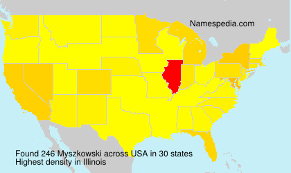 Surname Myszkowski in USA Surname Myszkowski in USA
