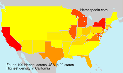 Surname Nabeel in USA Surname Nabeel in USA