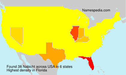 Surname Nabicht in USA Surname Nabicht in USA