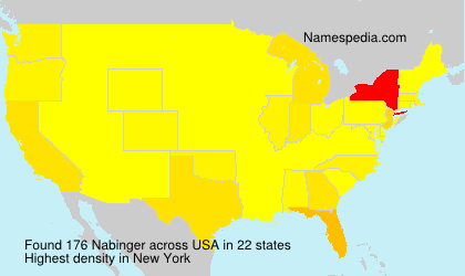 Surname Nabinger in USA Surname Nabinger in USA