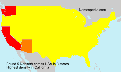 Surname Nabseth in USA Surname Nabseth in USA