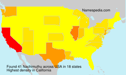 Surname Nachimuthu in USA Surname Nachimuthu in USA