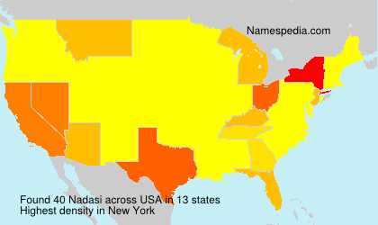 Surname Nadasi in USA Surname Nadasi in USA