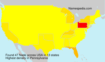 Surname Nade in USA Surname Nade in USA