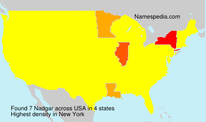 Surname Nadgar in USA Surname Nadgar in USA