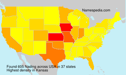 Surname Nading in USA Surname Nading in USA