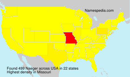 Surname Naeger in USA Surname Naeger in USA
