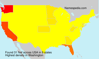 Surname Naf in USA