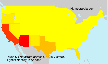 Surname Nafarrate in USA Surname Nafarrate in USA
