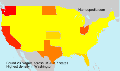 Surname Nagala in USA Surname Nagala in USA