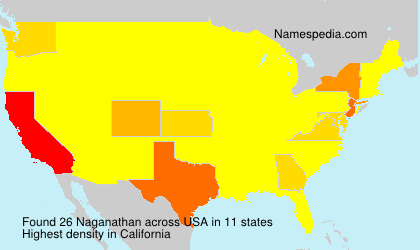 Surname Naganathan in USA Surname Naganathan in USA