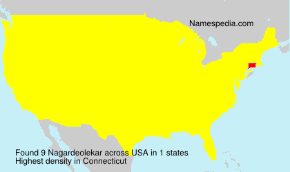 Surname Nagardeolekar in USA Surname Nagardeolekar in USA