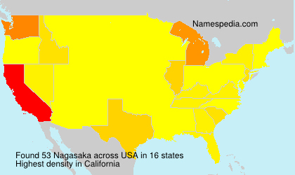 Surname Nagasaka in USA