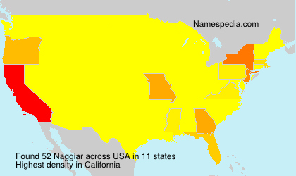 Surname Naggiar in USA Surname Naggiar in USA