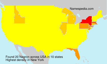 Surname Nagron in USA Surname Nagron in USA