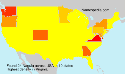 Surname Nagula in USA Surname Nagula in USA