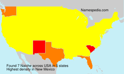 Surname Naiche in USA Surname Naiche in USA
