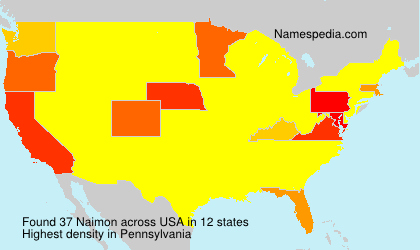 Surname Naimon in USA Surname Naimon in USA