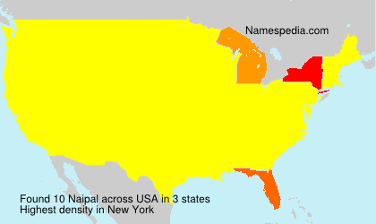 Surname Naipal in USA Surname Naipal in USA