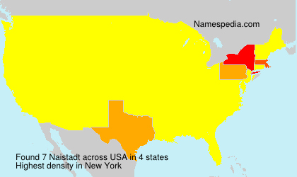 Surname Naistadt in USA Surname Naistadt in USA