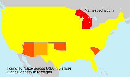 Surname Naize in USA Surname Naize in USA