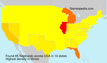 Surname Najdowski in USA Surname Najdowski in USA