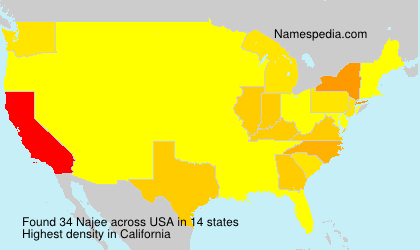 Surname Najee in USA Surname Najee in USA