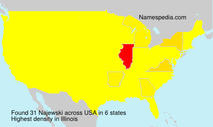 Surname Najewski in USA Surname Najewski in USA
