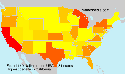Surname Najim in USA Surname Najim in USA