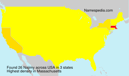 Surname Najimy in USA Surname Najimy in USA