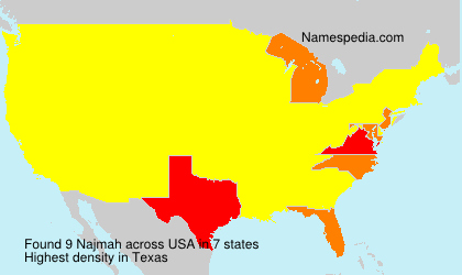 Surname Najmah in USA Surname Najmah in USA