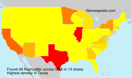 Surname Najmuddin in USA Surname Najmuddin in USA