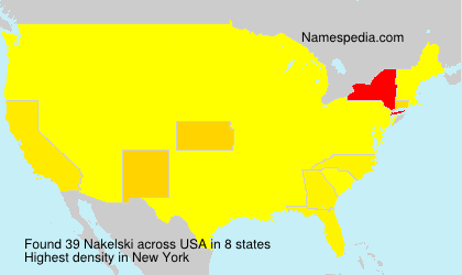 Surname Nakelski in USA Surname Nakelski in USA