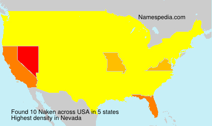 Surname Naken in USA Surname Naken in USA