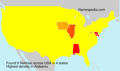 Surname Nakhasi in USA Surname Nakhasi in USA