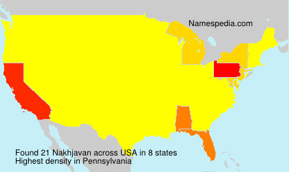 Surname Nakhjavan in USA Surname Nakhjavan in USA