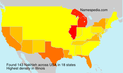 Surname Nakhleh in USA Surname Nakhleh in USA